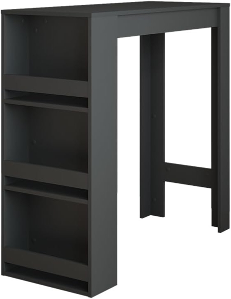 Bartisch Repose Anthrazit 45 x 110 cm Vicco