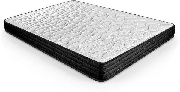 Duérmete Online Viskoelastische Matratze, Pocket Visco, wendbar (Winter-Sommer), Härtegrad mittel bis hoch, Dicke 13 cm, milbendicht, antibakteriell und hypoallergen, 80x180 cm