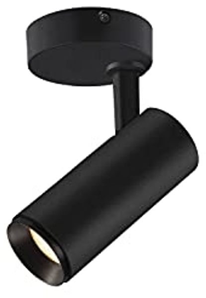 SLV 1004099 NUMINOS SPOT PHASE S LED Deckenaufbauleuchte schwarz 2700K 36°