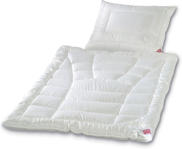 Hefel Faserdecke Wellness Vitasan medium, Füllung: 100% Vitasan-Faser|200x200 cm
