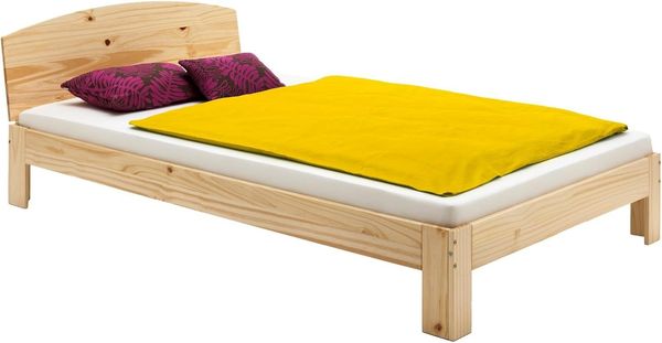 IDIMEX Massivholzbett TIM, Massivholzbett Kiefer Einzelbett Doppelbett Jugendbett Bettgestell ver