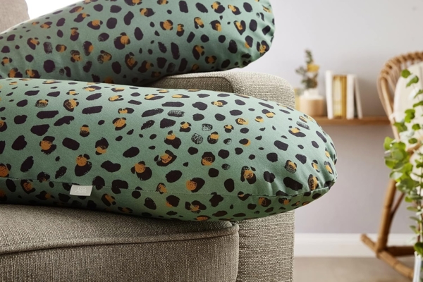 Stillkissen Set Multi + Keil Leopard, mehrfarbig Bild 5