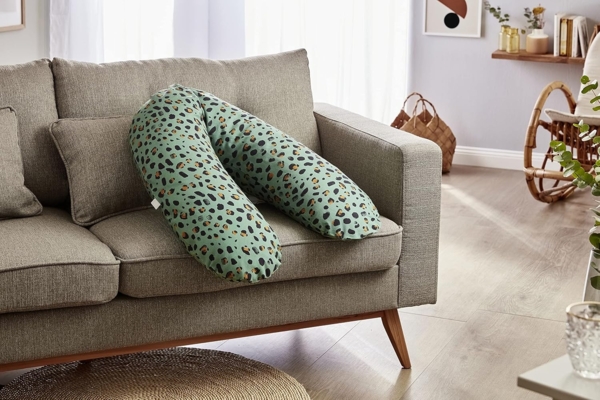 Stillkissen Set Multi + Keil Leopard, mehrfarbig Bild 4