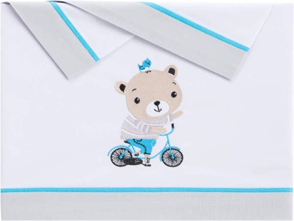 Pekebaby Bettwäsche, Modell Trip aus Baumwolle, Maxi Bike Bild 1