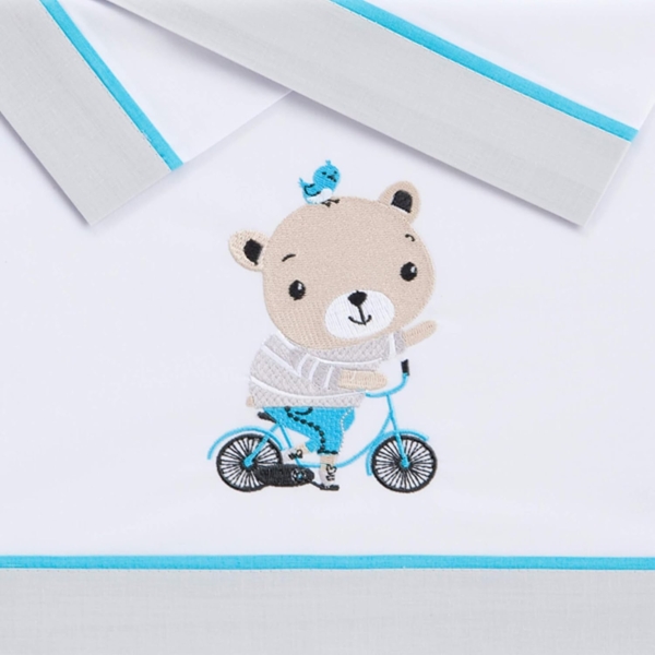 Pekebaby Bettwäsche, Modell Trip aus Baumwolle, Maxi Bike Bild 2