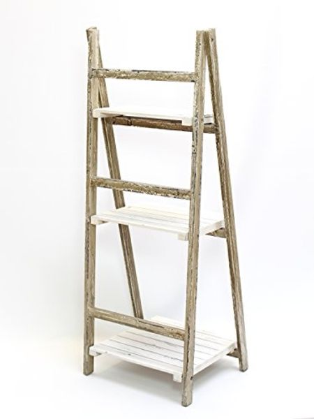 Klappregal "Shabby" Regal Standregal Leiter Wohnzimmerdeko Flurregal