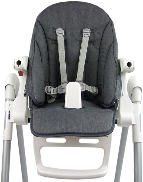BambiniWelt by Rafael K. Hochstuhlauflage Ersatzbezug Sitzkissen kompatibel mit PEG PEREGO Zero3 + Siesta