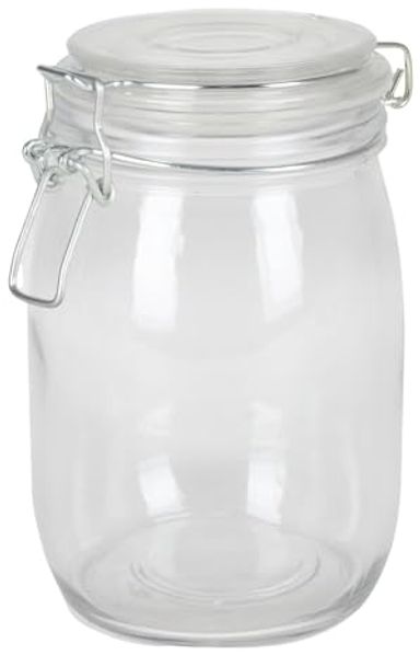 Drahtbügelglas 0,95 Liter Eimachglas Einweckglas Vorratsglas Marmeladenglas