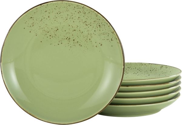 Nature Collection Green, Speiseteller 6-tlg (mo)
