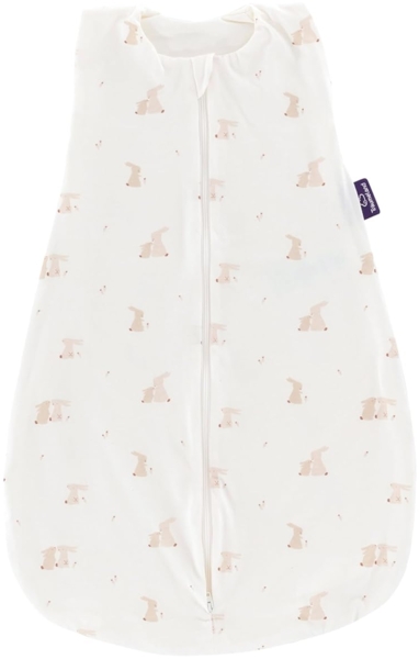 Sommerschlafsack LIEBMICH Baumwolle Hophop Bunny beige, Größe 90