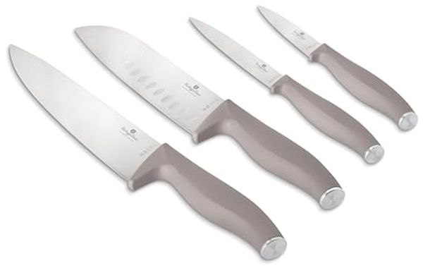 Berlinger Haus Berlinger Haus Taupe 4er Set Küchenmesser BH2960