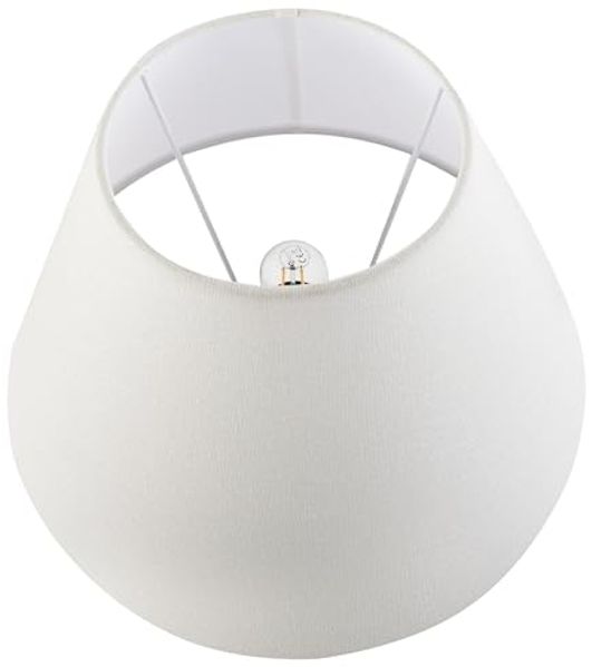 Tischlampe MORACA Porzellan Weiß Blau Bild 4