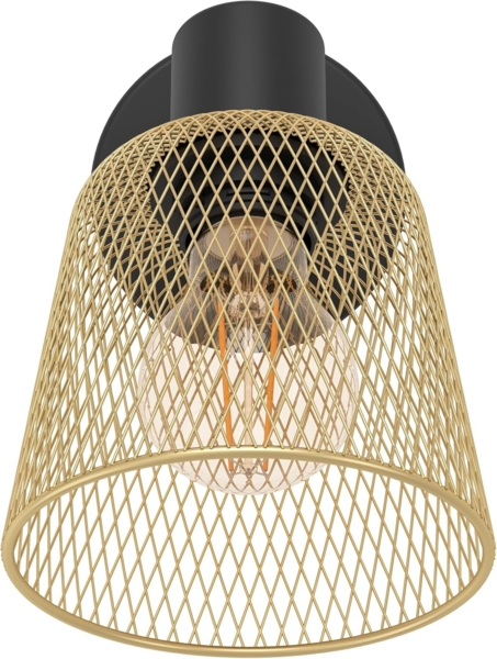 Eglo 900693 Spotleuchte COSLADA Stahl schwarz E27 1X40W L:13cm H:20cm dimmbar