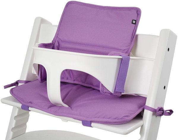Tinydo Sitzkissen für Stokke 'Tripp Trapp' Hochstuhl, mit XXL Dämpfung, ohne Verrutschen, Violett