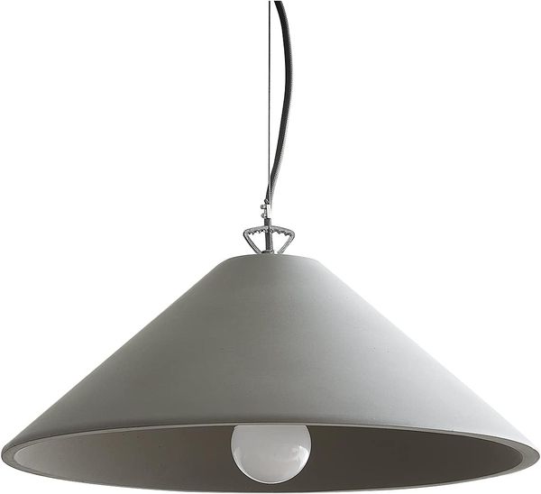 Pendelleuchte Fatua 40 cm Beton 60 W