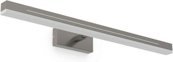 Nordlux OTIS LED Wandleuchte gebürstet nickel 1650lm IP44 60x14,6x7,2cm