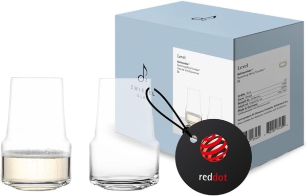 Zwiesel Glas LEVEL Sekt Tumbler 2er Set