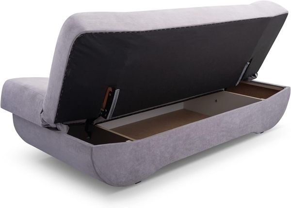 MOEBLO Schlafsofa Pafos, Sofa Kippsofa Klappsofa Click-Clack, Couch Polstermöbel Sitzmöbel Wohnzimmermöbel 2-Sitzer-Sofa Stoffsofa, mit Relaxfunktion Bild 6