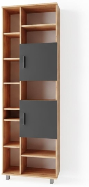 Badschrank Ilias Goldkraft Eiche 60 x 190 cm Vicco