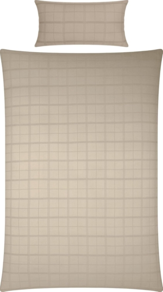 Erwin Müller Bettwäsche Bettwäsche "Passau", Damast, 2 teilig, Mako-Damast Uni