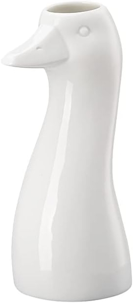Hutschenreuther Vase 14 cm Gans-Vase Weiss Gans-Vase / Weiss