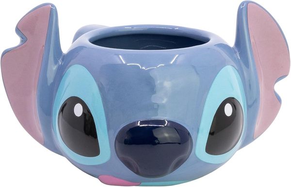 Disney Stitch 3D Tasse 375 ml Keramikbecher in Geschenkbox mit Charakterdesign