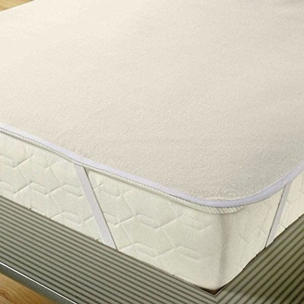 Traumschlaf Molton Matratzenauflage aus 100% Baumwolle kochfest|140x220 cmTraumschlaf Molton Matratzenauflage aus 100% Baumwolle kochfest