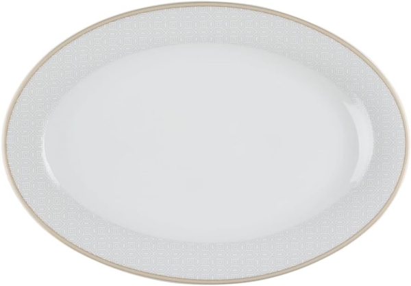 Servierplatte oval 32cm Geo