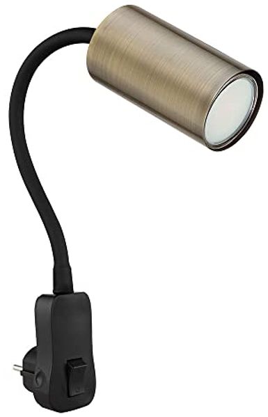 Spotlampe, Metall, skandinavisch, schwarz, H 43cm