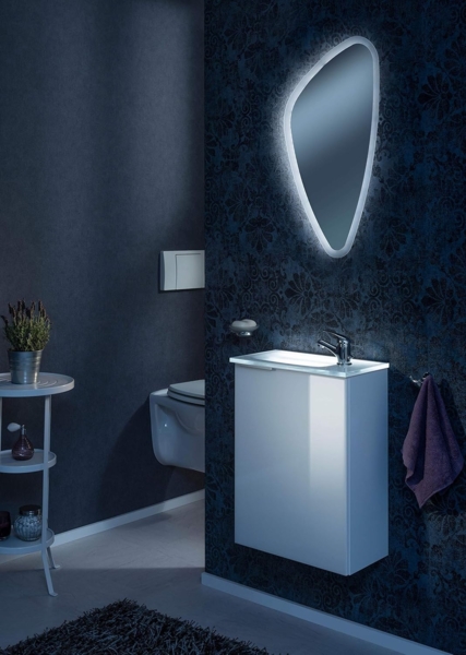 Fackelmann LED Spiegel 40 cm, Wolke Bild 4