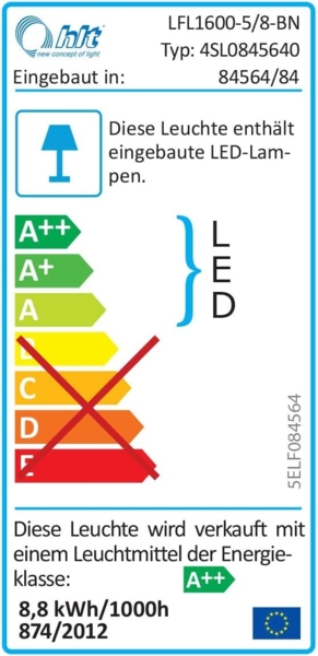 Fackelmann LED Spiegel 40 cm, Wolke Bild 5