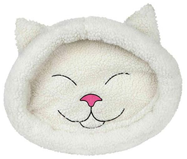 TRIXIE Katzenliege Katzenbett Mijou - weiß - 48 × 37 cm