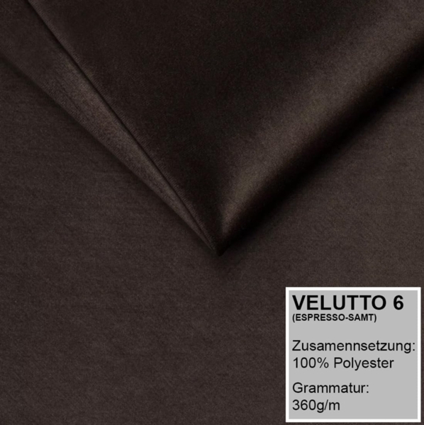 Polsterbett STAR 140x200 ohne Matratze mit Bettkasten und Lattenrost. Farbe: Espresso 6 Bild 3