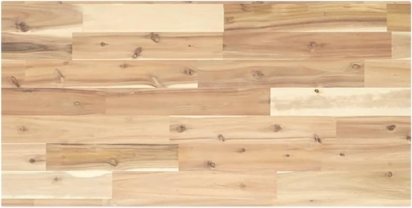 vidaXL Schweberegal 100x40x2 cm Massivholz Akazie Unbehandelt 3279399
