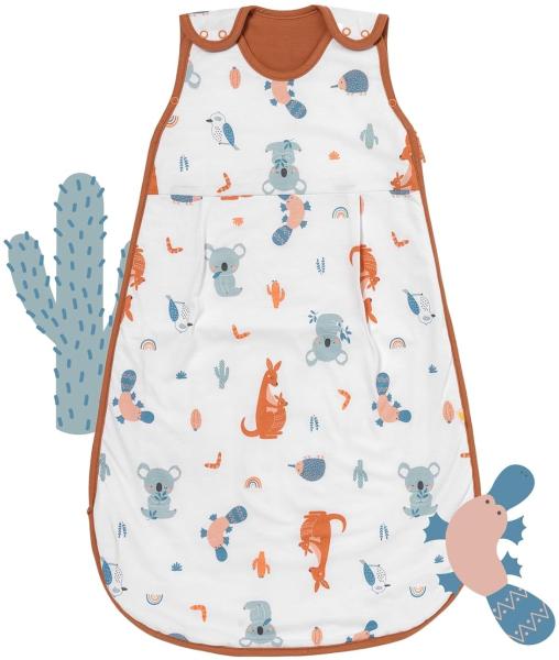 schlummersack Baby Schlafsack Neugeboren Sommer 1. 0 Tog 56 cm dünn Känguru | Baby Sommerschlafsack dünn |Sommer Schlafsack Baby 1 Tog | Newborn Schlafsack Baby Frühling Sommer Reißverschluss