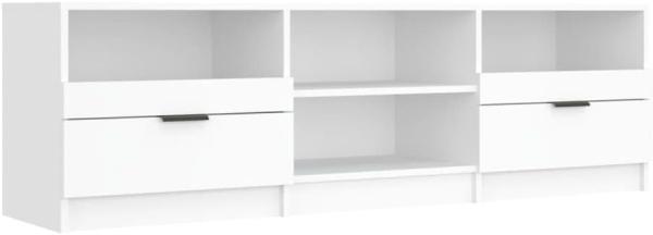 vidaXL TV-Schrank Weiß 150x33,5x45 cm Holzwerkstoff 811457