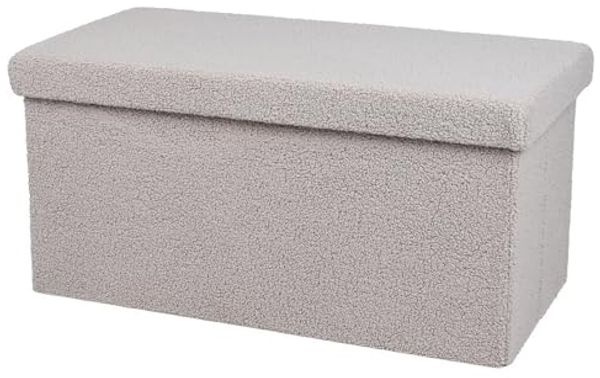 Urban Living Truhenbank Sitzbank mit Stauraum TEDDY Sitztruhe mit Aufbewahrungsfach, abnehmbarer Sitz, 120 Kg belastbar
