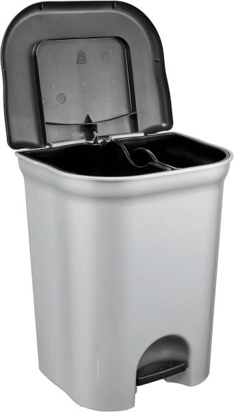 KEEEPER Step&Close DUO Treteimer 2x11 Liter Bild 8