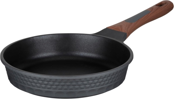 RESTO Kitchenware Bratpfanne Capella, Pfanne antihaftbeschichtet und spülmaschinenfest, Aluminiumguss (1-tlg), Schmorpfanne mit einzigartigem 3D-Design