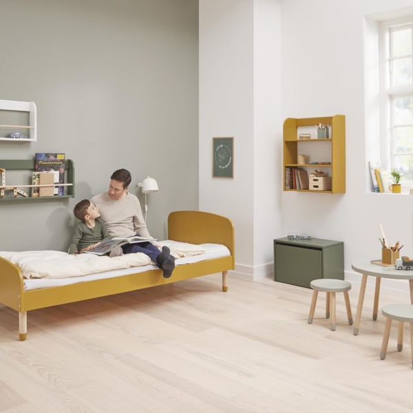 Flexa Dots Kindertisch mit Punkten für Kinderzimmer | FSC-Zertifiziert aus MDF und Eschenholz | Kann auch als Kaffeetisch benutzt Werden | B: 60 cm und H: 47 cm (Farbe: Naturgrün) Bild 7