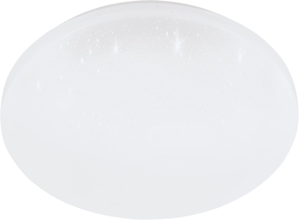 Eglo 98294 LED Deckenleuchte FRANIA-A mit Kristallen weiß Ø30cm H:5,5cm IP44 2700K-6500K