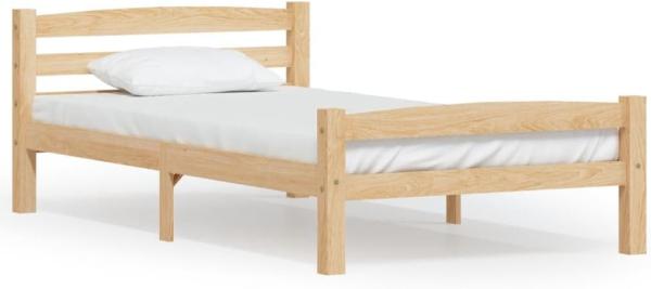 vidaXL Massivholzbett Kiefer 100x200 cm [322062]