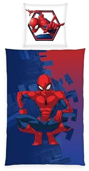 Spiderman Bettwäsche Spiderman, Renforcé, 2 teilig, mit coolem Motiv