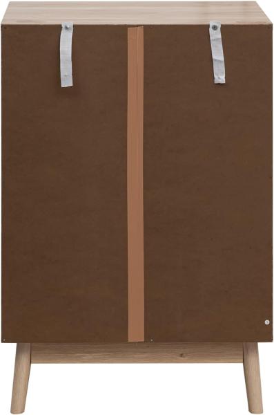 Rebecca Mobili Wohnzimmer Kommode, 4 Schubladen, MDF, Braun, Modern Style - Maße HxLxB: 91 x 60 x 40 cm - Art. RE6716 Bild 7