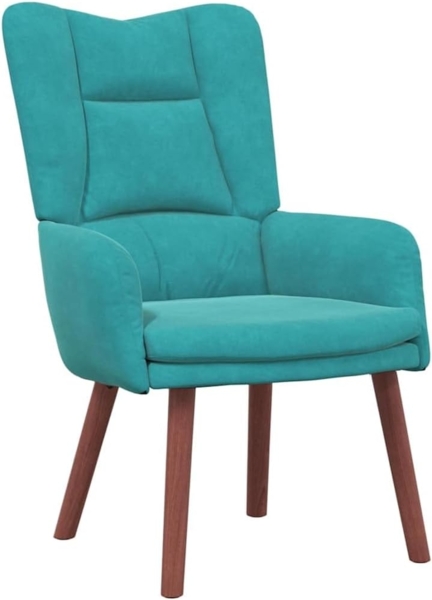 vidaXL Sessel Türkis 63 x 67 x 94 cm Samt 42001812