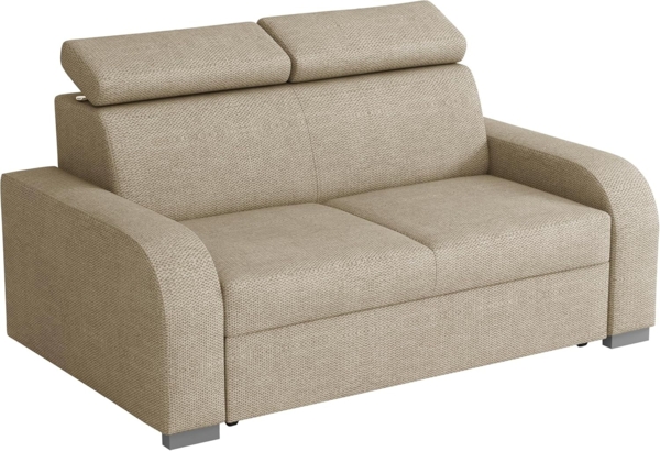 Sofa Apollo 2, Einstellbare Kopfstützen (Farbe: Crown 02)