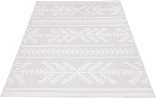 Carpet City Teppich In-& Outdoorteppich Santorini 411, 3D-Effekt, Boho-Optik, rechteckig, Höhe: 5 mm, Wetterfest & UV-beständig für Terrasse, Balkon, Küche, Flur Bild 7