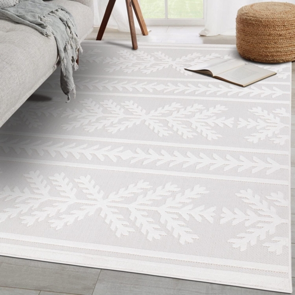 Carpet City Teppich In-& Outdoorteppich Santorini 411, 3D-Effekt, Boho-Optik, rechteckig, Höhe: 5 mm, Wetterfest & UV-beständig für Terrasse, Balkon, Küche, Flur Bild 8