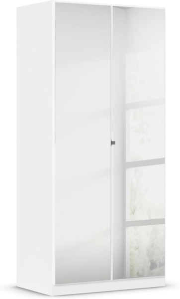 rauch Drehtürenschrank Reflect mit Spiegelfront, inkl. praktischer Inneneinteilung und Stoffboxen-Set