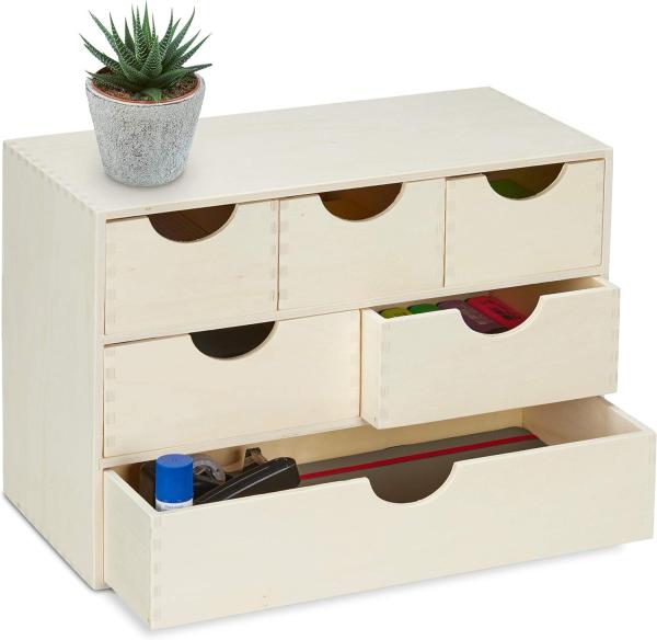 Schubladenbox Holz